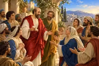 Paul and Barnabas bring a sealed message to believers who welcome them in Antioch.